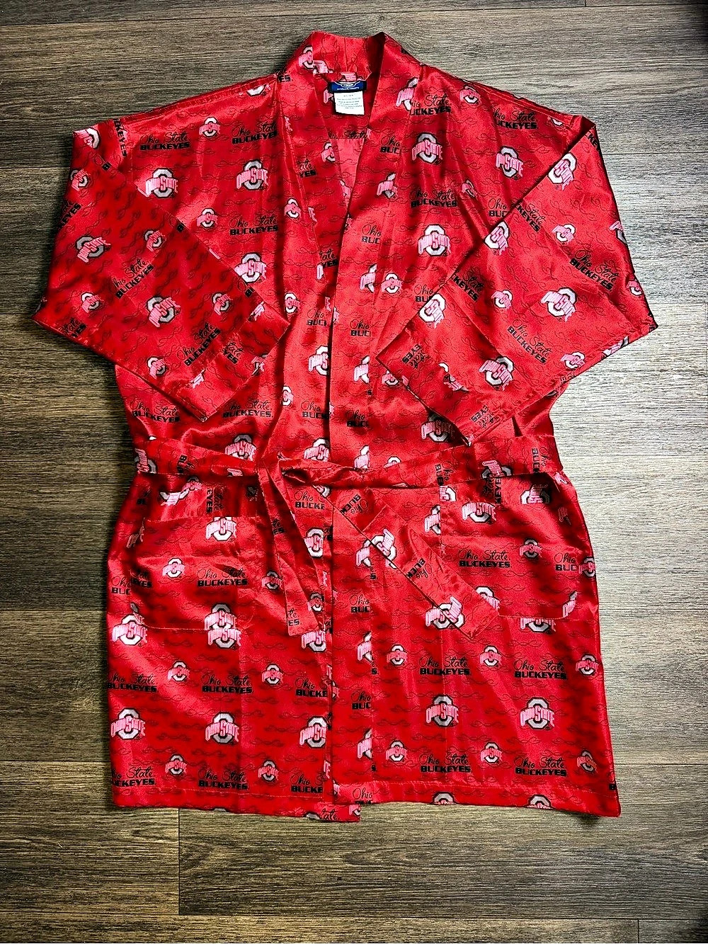 Concepts Sport Ohio State Buckeyes Silk Robe Size M/L